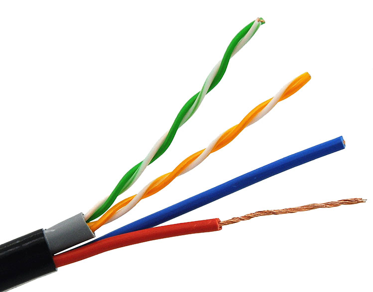 網線+電源線(圖7) 網線+電源線